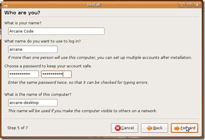[image - Installer Who Are You]
